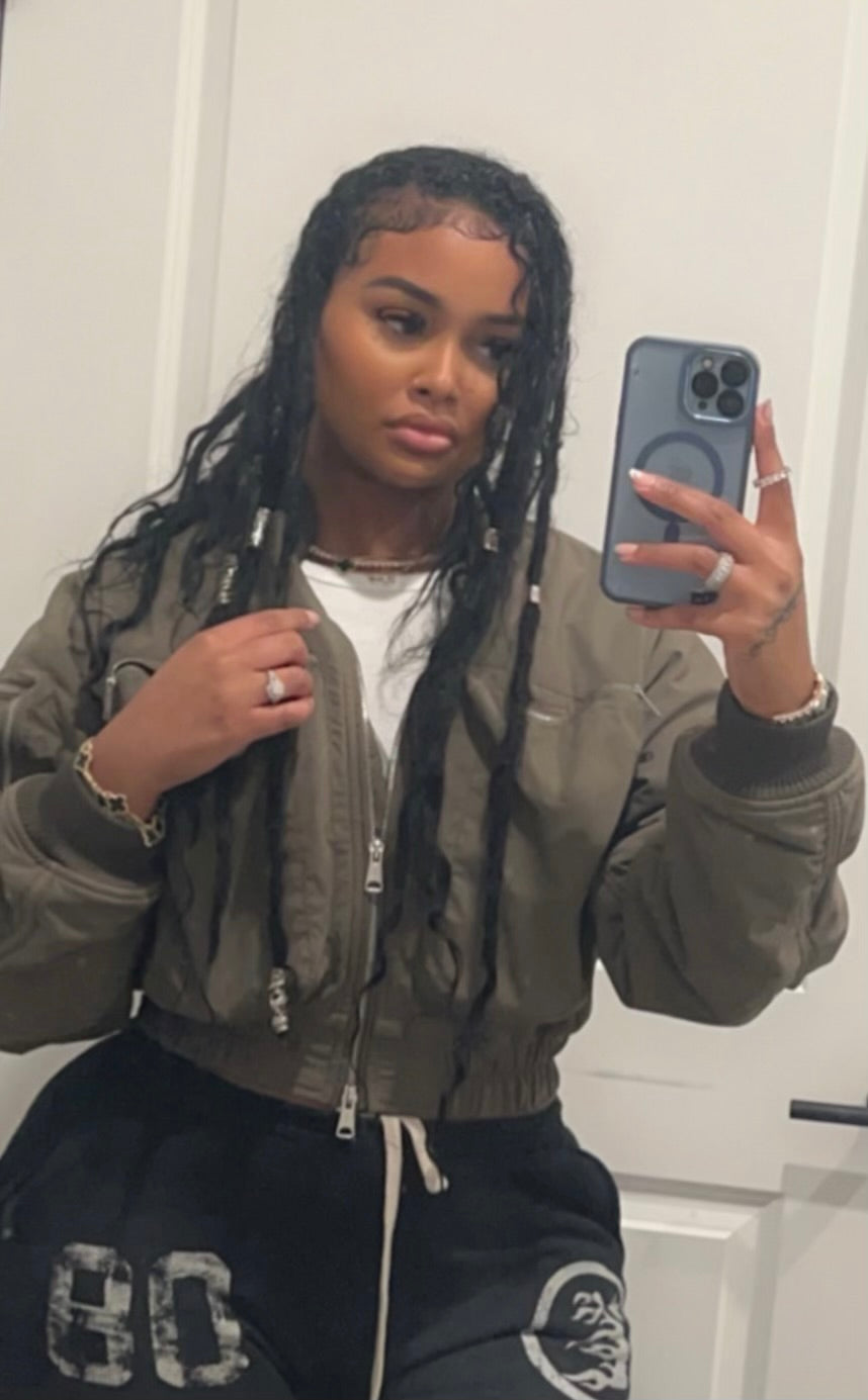 28" boho loc clip-ins