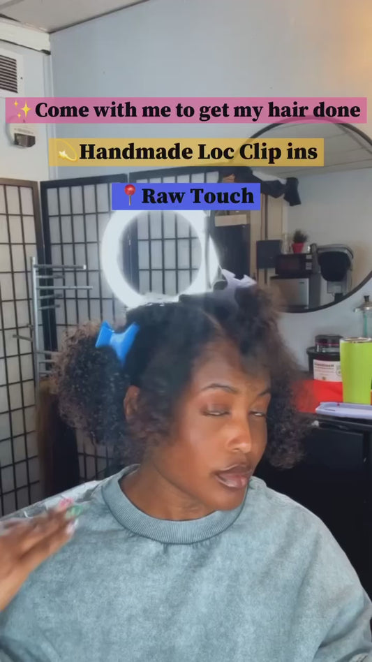 30" boho loc clip-ins