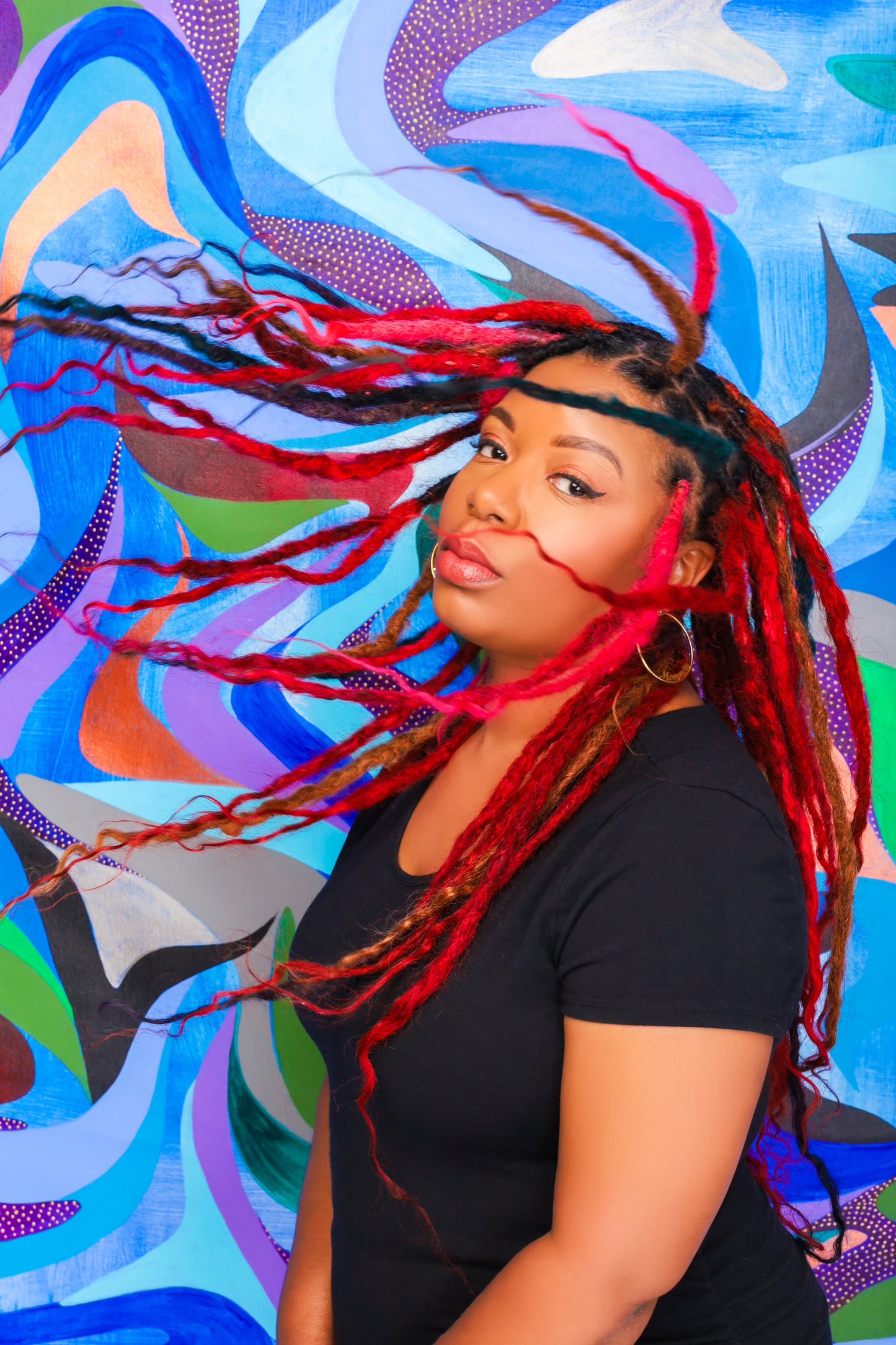 Custom Colored Loc Clip-ins